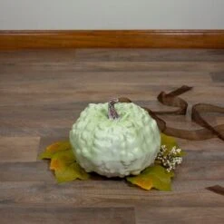 Northlight 7.5" Green Textured Pumpkin Tabletop Décor 9 Northlight 7.5" Green Textured Pumpkin Tabletop Décor -Northlight D253295S 3