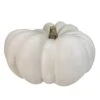 Northlight 14" White Flat Round Pumpkin Tabletop Décor 2 Northlight 14" White Flat Round Pumpkin Tabletop Décor -Northlight D253296S 1