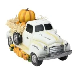 Northlight 11.25" Truck With Pumpkins & Hay Tabletop Décor 8 Northlight 11.25" Truck With Pumpkins & Hay Tabletop Décor -Northlight D253302S 2