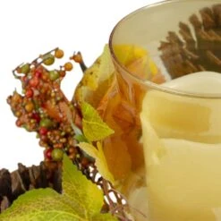 Northlight 10" Pumpkin, Berry & Pinecone Tealight Candle Holder -Northlight D253306S 2