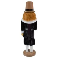Northlight 14" Wooden Pilgrim Fall Harvest Nutcracker -Northlight D253340S 5
