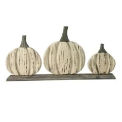 Northlight 16.5" White Pumpkins Fall Harvest Tabletop Décor 7 Northlight 16.5" White Pumpkins Fall Harvest Tabletop Décor -Northlight D253341S 1 1