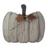 Northlight 15" White Wooden Pumpkin Tabletop Décor 1 Northlight 15" White Wooden Pumpkin Tabletop Décor -Northlight D253342S 1