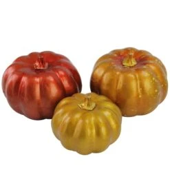 Northlight Autumn Harvest Artificial Pumpkin, Acorn & Leaf Thanksgiving Decoration Set -Northlight D253346S 2