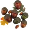 Northlight Autumn Harvest Artificial Acorn & Leaf Thanksgiving Decoration Set -Northlight D253350S 1