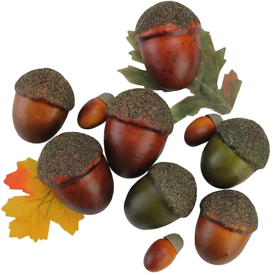 Northlight Autumn Harvest Artificial Acorn & Leaf Thanksgiving Decoration Set 3 Northlight Autumn Harvest Artificial Acorn & Leaf Thanksgiving Decoration Set