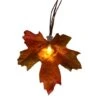 Northlight 20ct. Warm White LED Maple Leaf Autumn Harvest String Lights -Northlight D253355S 1