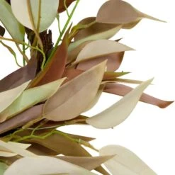 Northlight 22" Neutral Fall Colored Leaves Autumn Harvest Wreath 8 Northlight 22" Neutral Fall Colored Leaves Autumn Harvest Wreath -Northlight D253356S 2