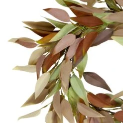 Northlight 22" Neutral Fall Colored Leaves Autumn Harvest Wreath 9 Northlight 22" Neutral Fall Colored Leaves Autumn Harvest Wreath -Northlight D253356S 3