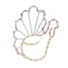 Northlight 18" Lighted Turkey Thanksgiving Window Silhouette Decoration -Northlight D253358S 1
