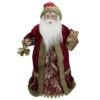 Northlight 18" Burgundy Santa Claus Christmas Tree Topper 2 Northlight 18" Burgundy Santa Claus Christmas Tree Topper -Northlight D253704S 1