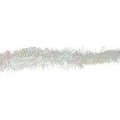 Northlight 50ft. White Iridescent Tinsel Garland 10 Northlight 50ft. White Iridescent Tinsel Garland -Northlight D253714S 2