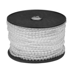 Northlight 100ft. Shiny Clear Iridescent Beaded Garland 12 Northlight 100ft. Shiny Clear Iridescent Beaded Garland -Northlight D253716S 2