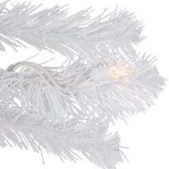 Northlight 9ft. Clear Lighted Snow White Garland 19 Northlight 9ft. Clear Lighted Snow White Garland -Northlight D253722S 16
