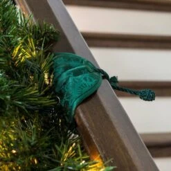 Northlight 7.25" Snowflakes Patterned Banister Protecting Christmas Garland Ties, 3ct. 17 Northlight 7.25" Snowflakes Patterned Banister Protecting Christmas Garland Ties, 3ct. -Northlight D253725S 14