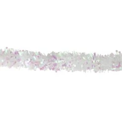 Northlight 12ft. Iridescent & Starburst Confetti Tinsel Garland -Northlight D253728S 2