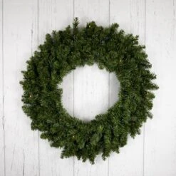 Northlight 30" LED Canadian Pine Artificial Christmas Wreath -Northlight D253734S 15