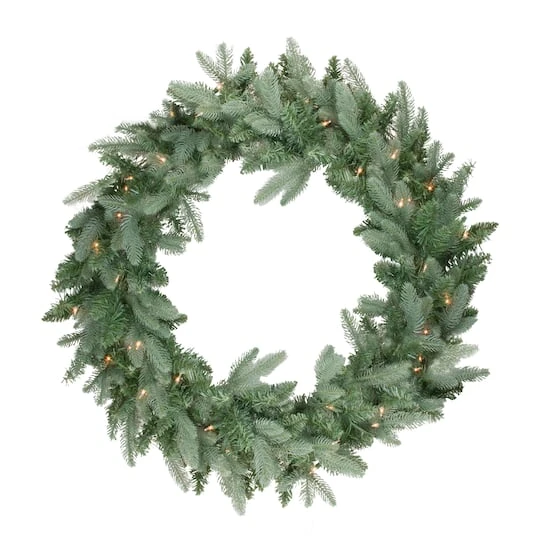 Northlight 24" Pre-Lit Washington Frasier Fir Artificial Christmas Wreath 5 Northlight 24" Pre-Lit Washington Frasier Fir Artificial Christmas Wreath - Image 3