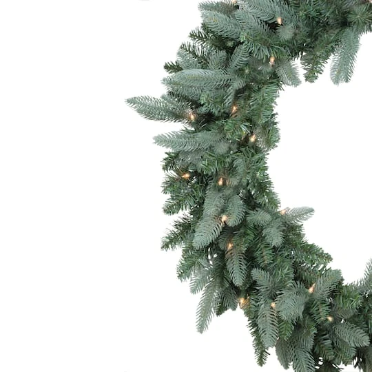 Northlight 24" Pre-Lit Washington Frasier Fir Artificial Christmas Wreath 6 Northlight 24" Pre-Lit Washington Frasier Fir Artificial Christmas Wreath - Image 4