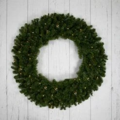 Northlight 3ft. Pre-Lit Canadian Pine Artificial Christmas Wreath 18 Northlight 3ft. Pre-Lit Canadian Pine Artificial Christmas Wreath -Northlight D253739S 15