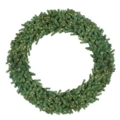 Northlight 6ft. Deluxe Windsor Pine Artificial Christmas Wreath 11 Northlight 6ft. Deluxe Windsor Pine Artificial Christmas Wreath -Northlight D253747S 11
