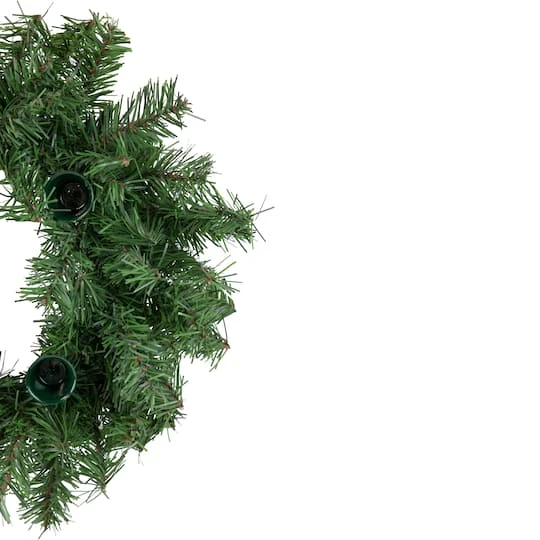 Northlight 12" Pine Artificial Christmas Advent Candle Holder Wreath 10 Northlight 12" Pine Artificial Christmas Advent Candle Holder Wreath - Image 8