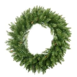 Northlight 24" Pre-Lit Northern Pine Artificial Christmas Wreath