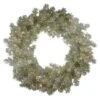 Northlight 24" Pre-Lit Champagne Artificial Tinsel Christmas Wreath 1 Northlight 24" Pre-Lit Champagne Artificial Tinsel Christmas Wreath -Northlight D253759S 1