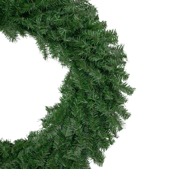 Northlight 3ft. Green Canadian Pine Artificial Christmas Wreath 8 Northlight 3ft. Green Canadian Pine Artificial Christmas Wreath - Image 6