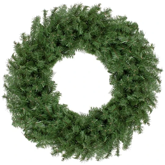 Northlight 2.5ft. Canadian Pine Artificial Christmas Wreath 4 Northlight 2.5ft. Canadian Pine Artificial Christmas Wreath - Image 2