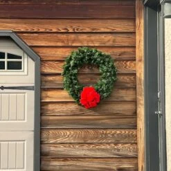 Northlight 2.5ft. Canadian Pine Artificial Christmas Wreath 25 Northlight 2.5ft. Canadian Pine Artificial Christmas Wreath -Northlight D253773S 14
