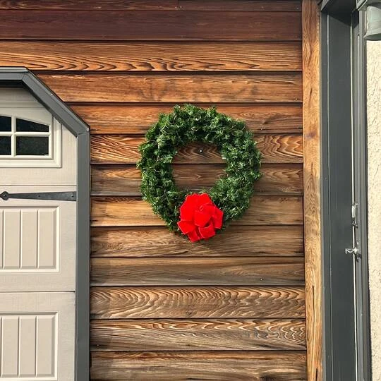 Northlight 2.5ft. Canadian Pine Artificial Christmas Wreath 7 Northlight 2.5ft. Canadian Pine Artificial Christmas Wreath - Image 5