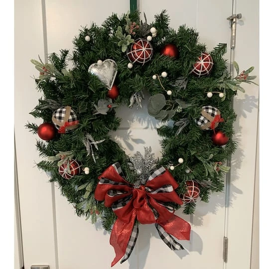 Northlight 2.5ft. Canadian Pine Artificial Christmas Wreath 8 Northlight 2.5ft. Canadian Pine Artificial Christmas Wreath - Image 6