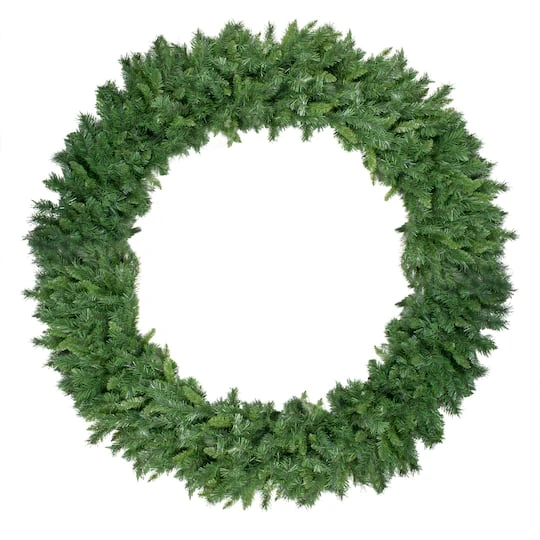Northlight 6ft. Lush Mixed Pine Artificial Christmas Wreath 3 Northlight 6ft. Lush Mixed Pine Artificial Christmas Wreath