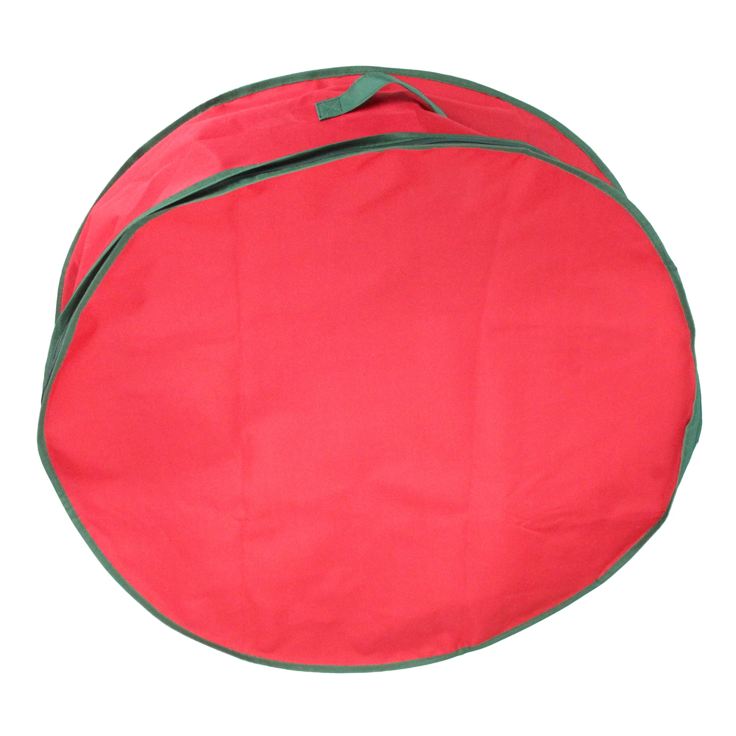 Northlight 3ft. Red & Green Christmas Wreath Storage Bag 3 Northlight 3ft. Red & Green Christmas Wreath Storage Bag