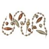 Northlight 16ct. Champagne Gold Beaded Garland & Ornament Set 1 Northlight 16ct. Champagne Gold Beaded Garland & Ornament Set -Northlight D253797S 1