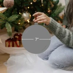 Northlight 7.5" Copper Gold Cascading LED Ball Ornament 8 Northlight 7.5" Copper Gold Cascading LED Ball Ornament -Northlight D253814S 4