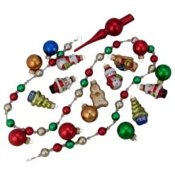Northlight Tree Topper, Beaded Garland And Ornament Set -Northlight D253861S 11