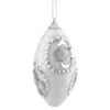 Northlight 4ct. 4.5" White & Silver Rhinestone Glittered Shatterproof Christmas Finial Ornaments 1 Northlight 4ct. 4.5" White & Silver Rhinestone Glittered Shatterproof Christmas Finial Ornaments -Northlight D253878S 1