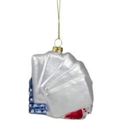 Northlight 4" Silver & Blue Poker Playing Cards With Dice & Chips Christmas Ornament -Northlight D253895S 15