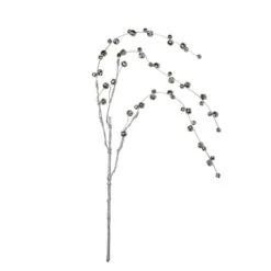 Northlight 3.4ft. Silver Hanging Jingle Bell Spray -Northlight D253903S 11