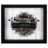 Northlight 14" Black LED Merry Christmas Box Frame 2 Northlight 14" Black LED Merry Christmas Box Frame -Northlight D253952S 1