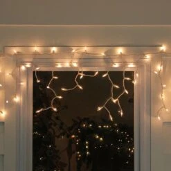 Northlight 300ct. Clear Mini Incandescent Icicle String Lights -Northlight D254018S 3