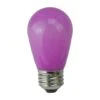 Northlight Opaque LED S14 Replacement Bulbs, 25ct. Purple 2 Northlight Opaque LED S14 Replacement Bulbs, 25ct. Purple -Northlight D254071S 1