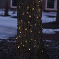 Northlight 2ft. X 8ft. LED Tree Trunk Wrap Christmas Net Lights Clear 16 Northlight 2ft. X 8ft. LED Tree Trunk Wrap Christmas Net Lights Clear -Northlight D254104S 12