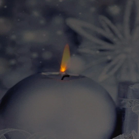 Northlight LED Lighted Candle & Gift Wintry Scene Christmas Canvas Wall Art 6 Northlight LED Lighted Candle & Gift Wintry Scene Christmas Canvas Wall Art - Image 4