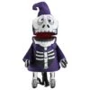 Northlight 24" Purple & Black Skeleton Child Halloween Trick Or Treat Bag
