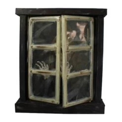 Northlight 2.5ft. Lighted & Animated Opening Window Halloween Décor -Northlight D406198S 3