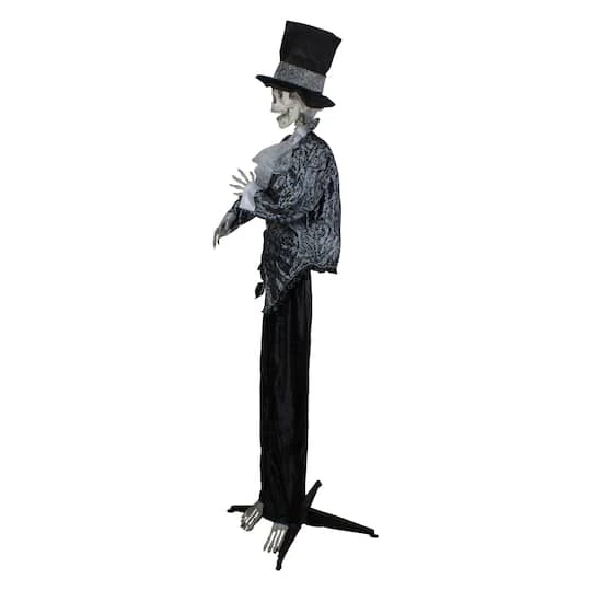 Northlight 6ft. Lighted & Animated Groom Halloween Decoration 7 Northlight 6ft. Lighted & Animated Groom Halloween Decoration - Image 5
