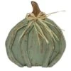 Northlight 12" Green Distressed Fall Pumpkin Decoration